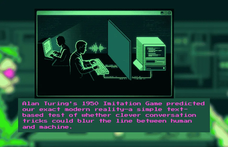 Where the Imitation Game Started